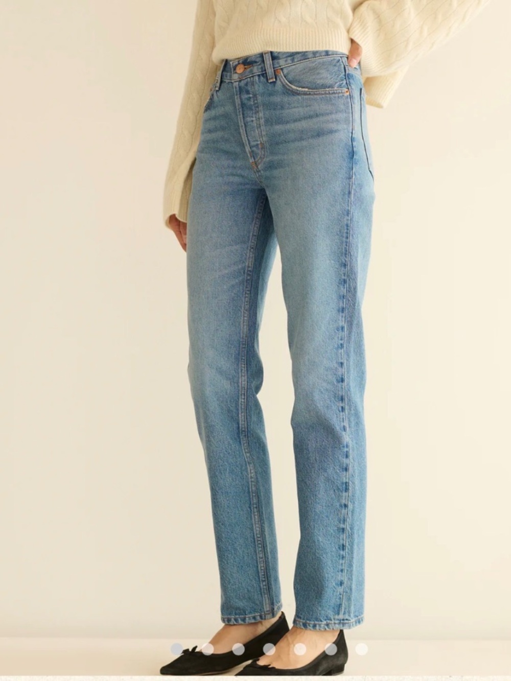 Doen Diana mid rise Jean in marville wash